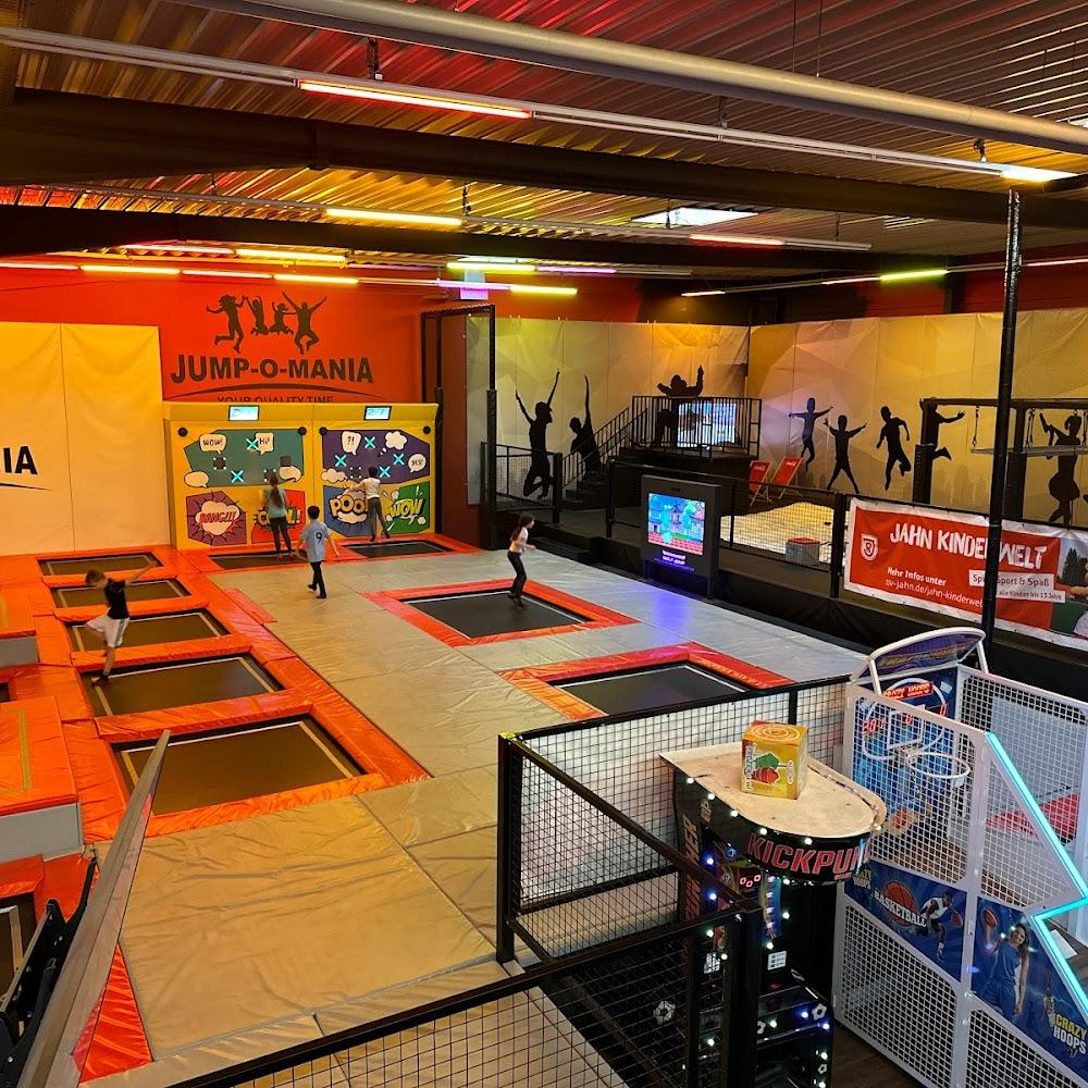 Indoor trampoline park, Jump-O-Mania.